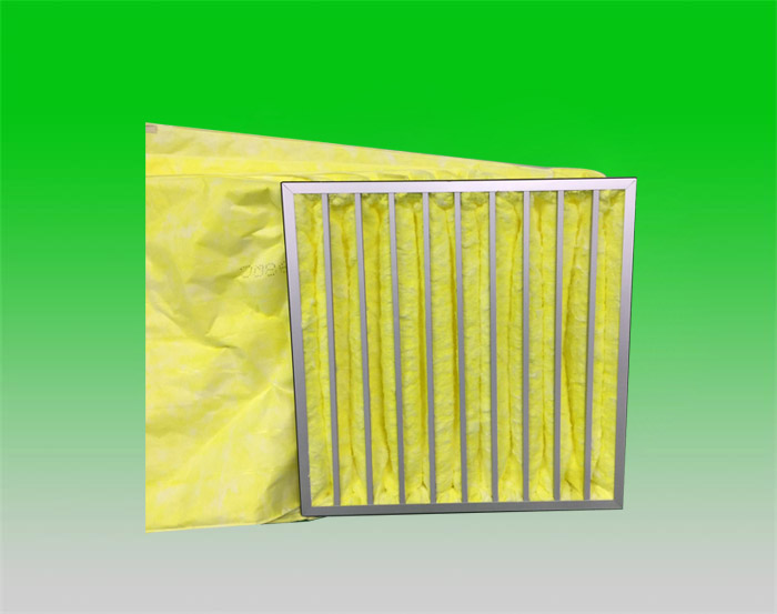 玻纖中效袋式過濾器